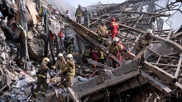 Tehran Plasco building collapse 27