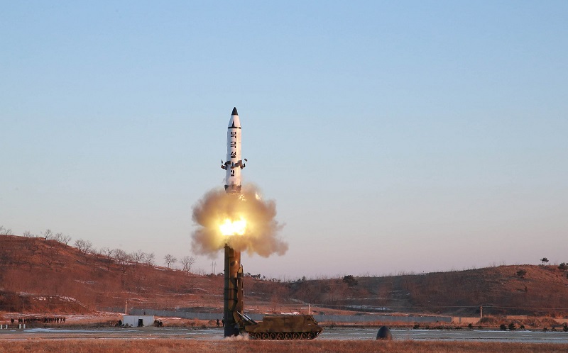 کره شمالی بار دیگر یک موشک بالستیک آزمایش کرد
