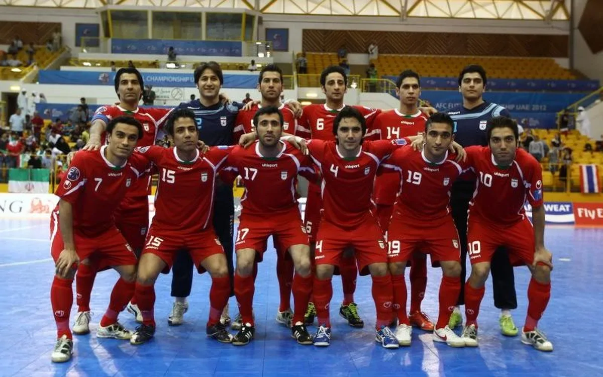 هم‌گروهی ایران با  افغانستان، عربستان و مالزی در جام‌ملت‌های فوتسال آسیا
