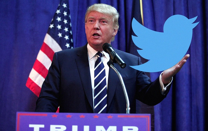 بدون حضور ترامپ ارزش سهام توئیتر کاهش می‌یابد