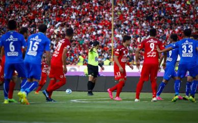 فروش بلیط دربی در یک موسسه اعتباری
