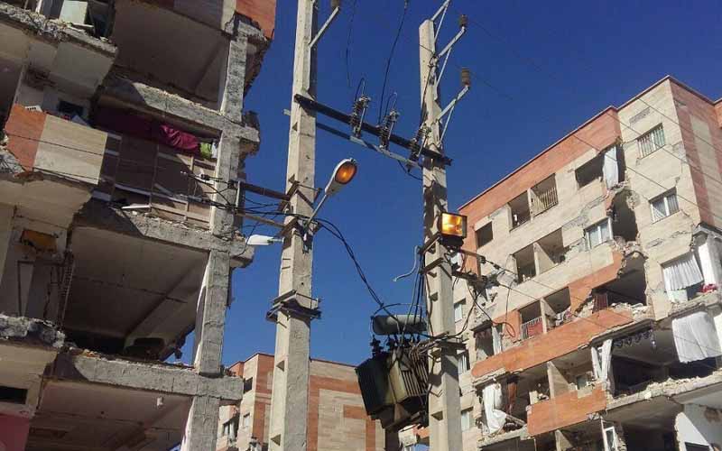 زلزله کرمانشاه 40 میلیارد به شبکه برق خسارت زد