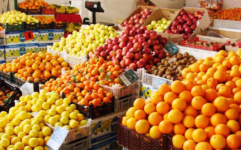 قیمت جدید عمده‌فروشی انواع میوه و سبزی