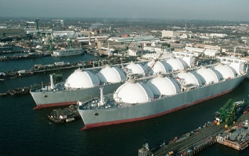 واردات LNG چین در ماه نوامبر رکورد زد