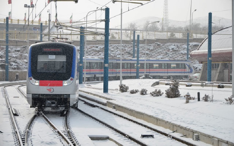 اختلال در کابل‌های مترو خط پنج تهران