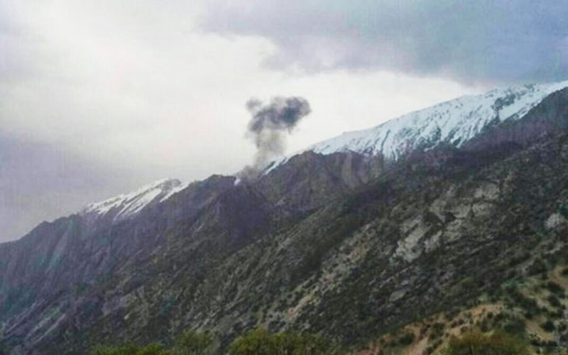 سقوط یک هواپیمای ترکیه‌ای در حریم هوایی ایران