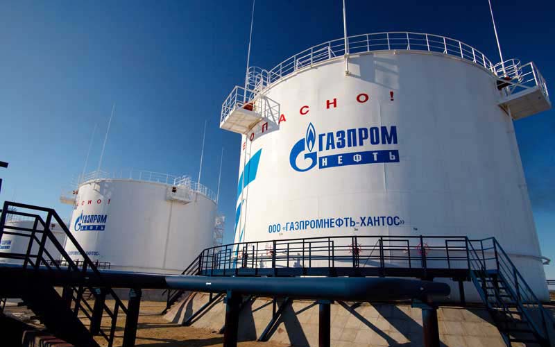 تاخیر در برنامه افزایش تولید نفت گازپروم روسیه