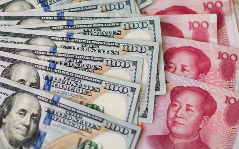 افزایش ذخایر ارزی خارجی چین با تداوم تضعیف دلار آمریکا