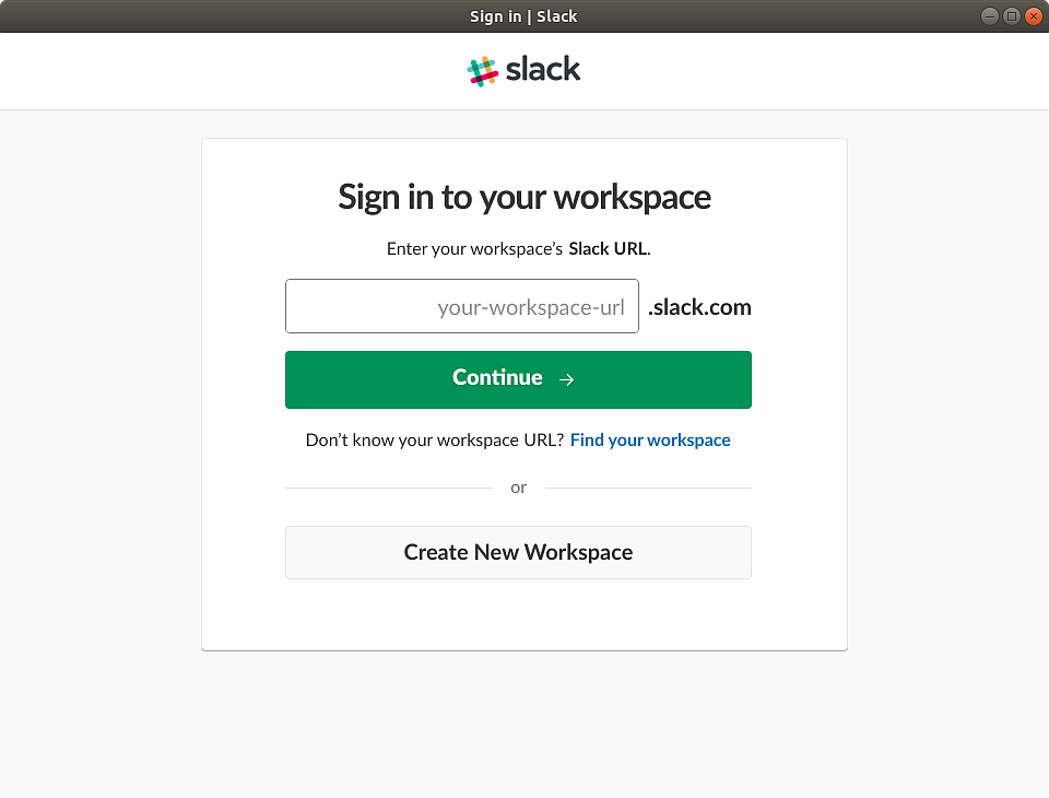 نرمافزارهای اوبونتو اسلک Slack