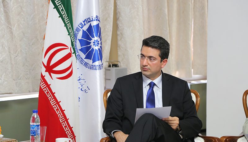 پدرام-سلطانی نائب رئیس اتاق ایران