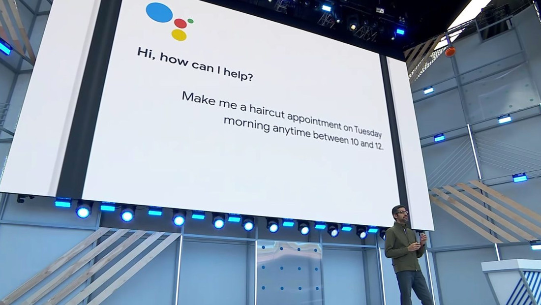 فناوری رفتار معرفی گوگل داپلکس Google Duplex در گوگل I/O