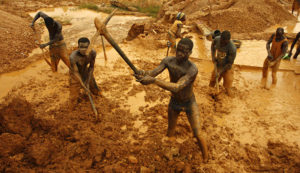 اتحادیه آفریقا برده‌داری کارگر طلا