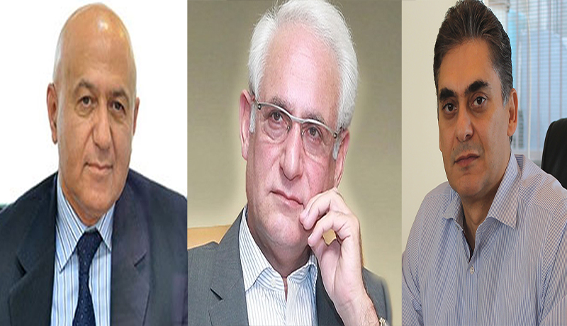 محمد لاهوتی، احمد صادقیان و مهدی پورقاضی