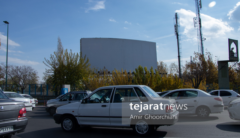 بیلبوردهای خالی شهر تهران