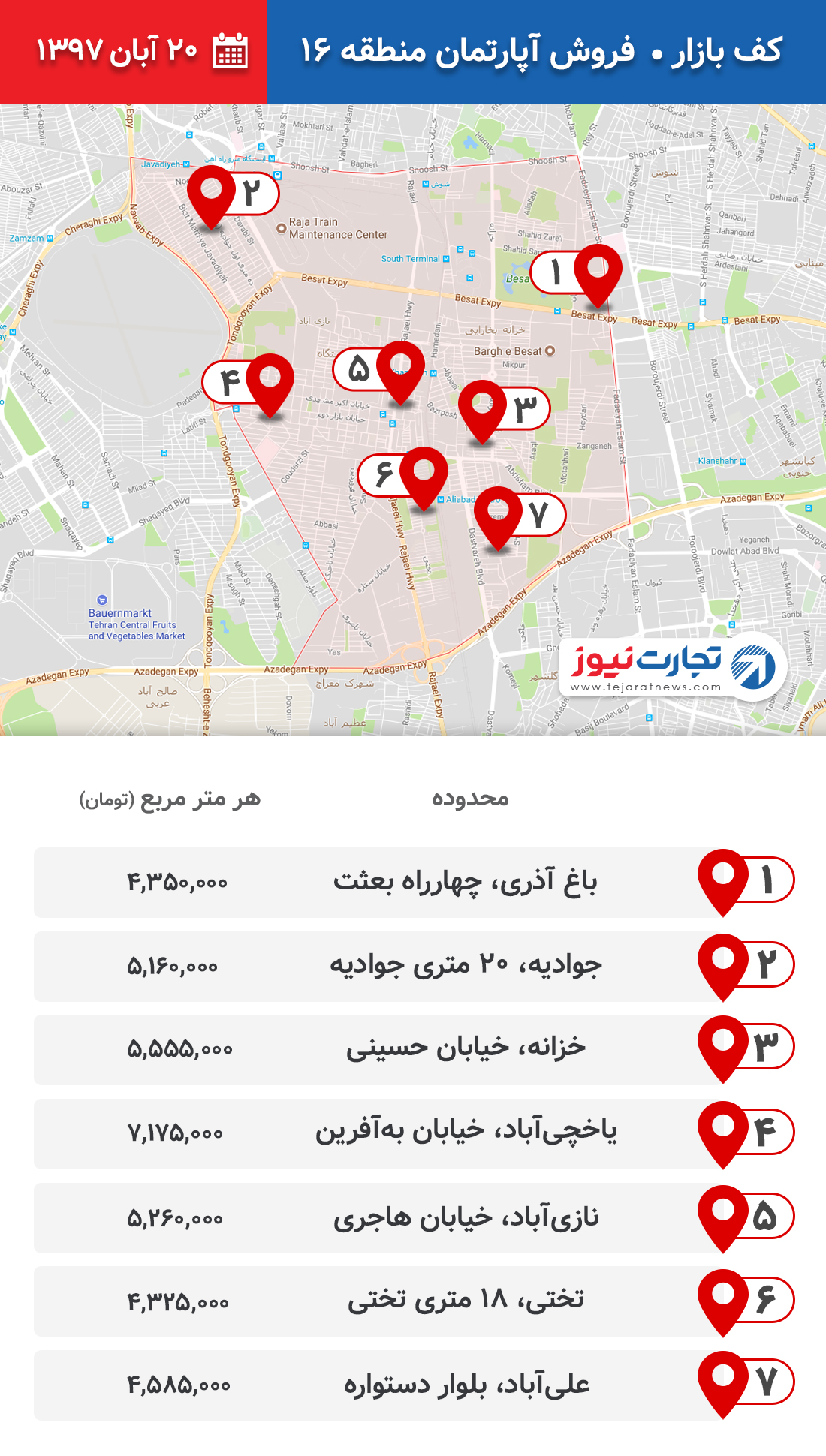 فروش آپارتمان منطقه 16 ۲۰ آبان ۹۷ 3