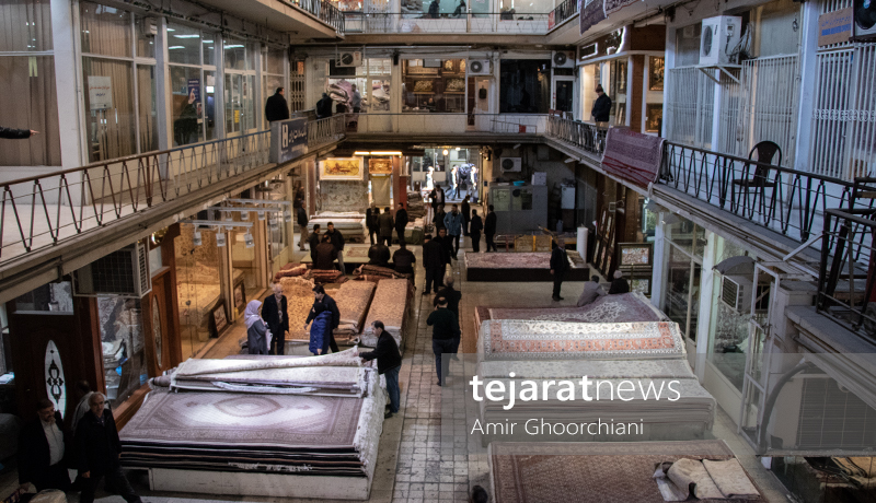 گزارش تصویری بازار بزرگ فرش تهران