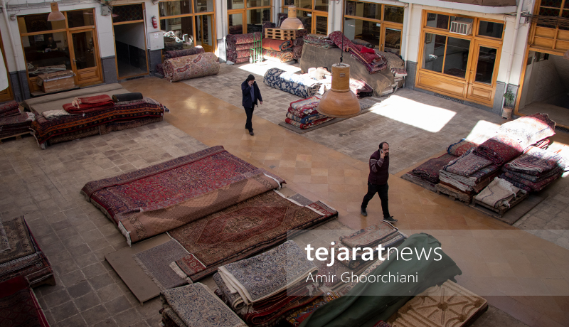 گزارش تصویری بازار بزرگ فرش تهران