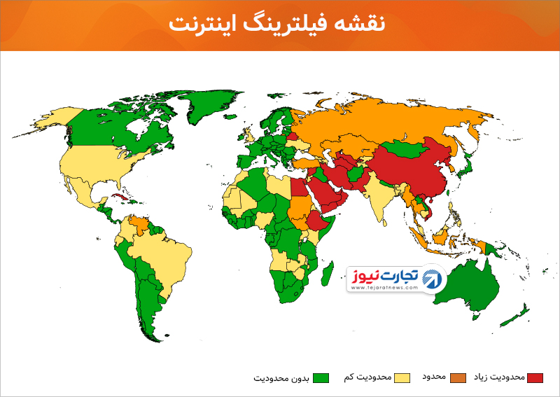 فیلترینگ اینترنت در ایران فیلترشکن