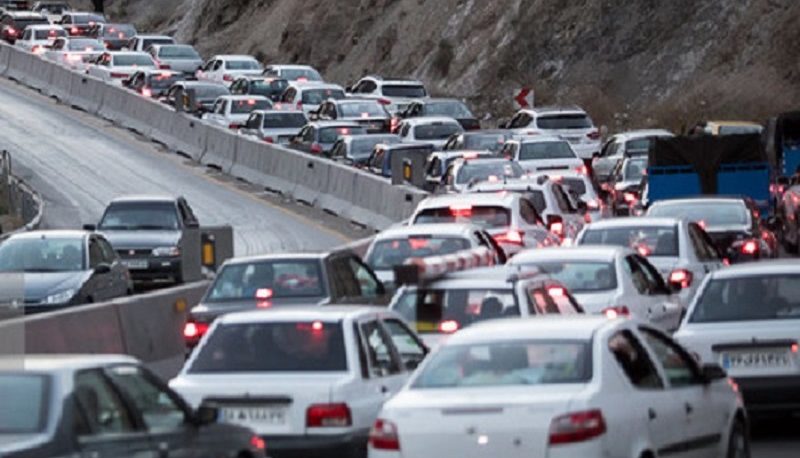 وضعیت ترافیکی راه‌های کشور اعلام شد