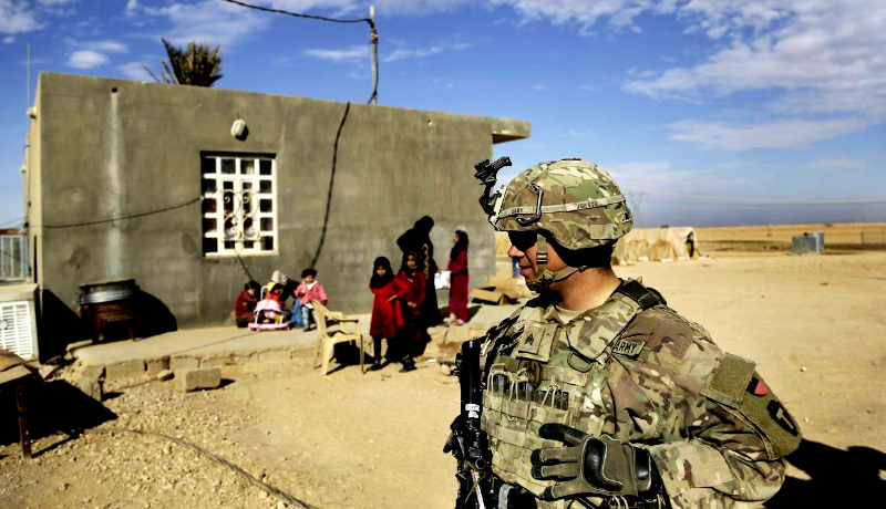 سرباز آمریکایی در عراق
