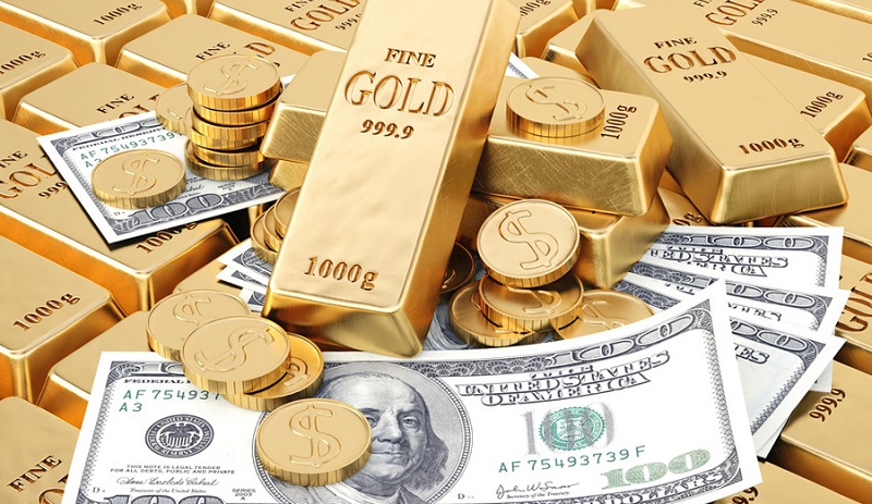 کاهش قیمت اونس/ طلا در آستانه سقوط به کانال ۱۸۰۰ دلاری؟