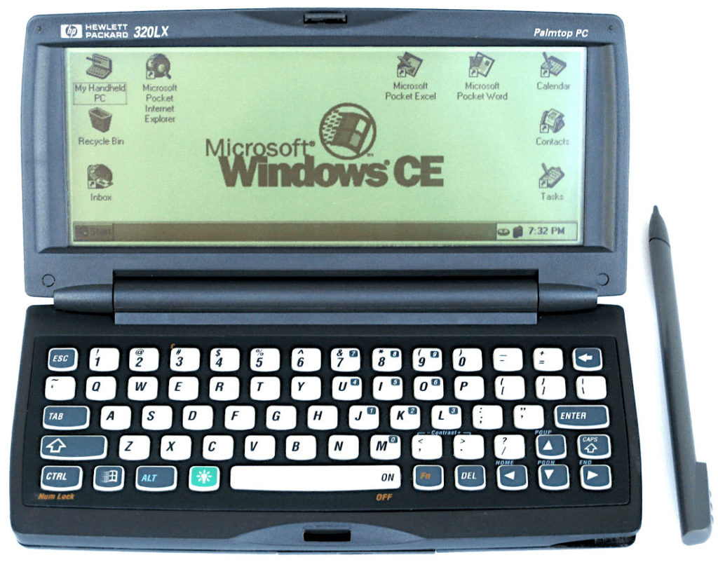 Microsoft handheld PC Windows CEE