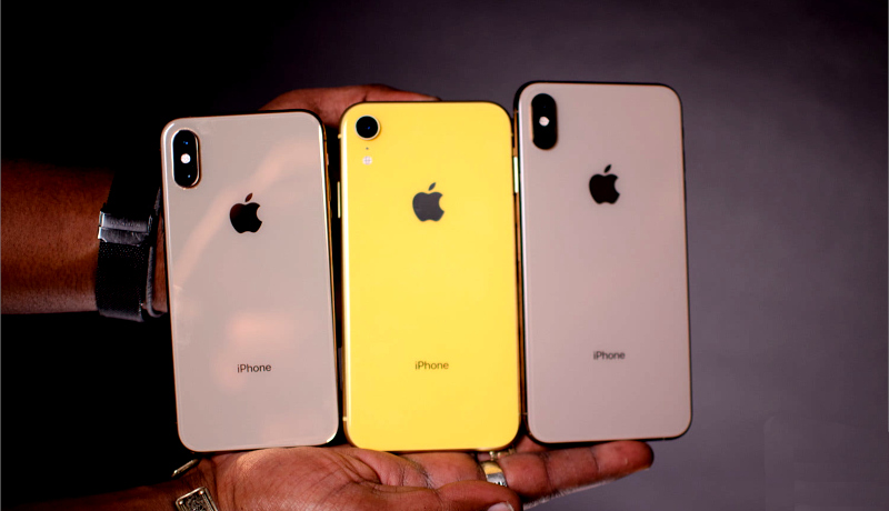 Iphone XS max, iphone XR & iPhone XS