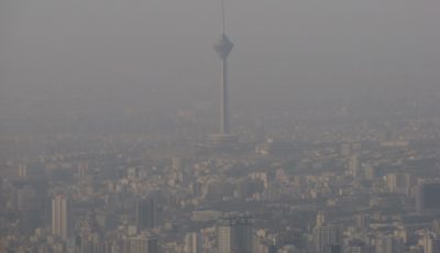 آخرین وضعیت هوا/ خیزش گردوخاک در نیمه جنوبی و غربی تهران