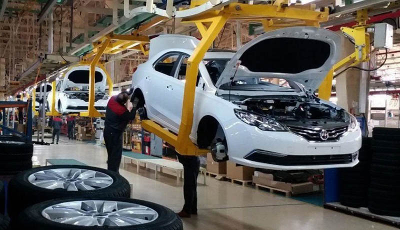 افزایش ۷۰ درصدی قیمت کارخانه‌ای خودرو