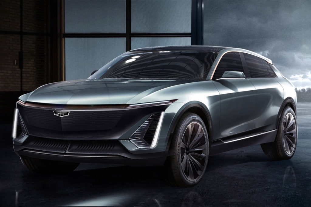 cadillac furthered its recent product blitz today with the reveal of the brands first ev this will be the first model derived from gms future ev platform gm announced on friday tha