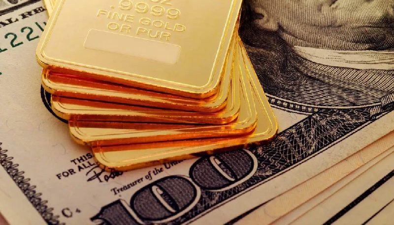 انس جهانی طلا و دلار