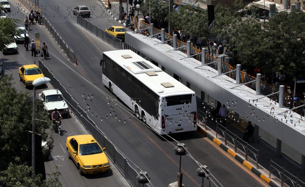 BRT line Mashhad 07