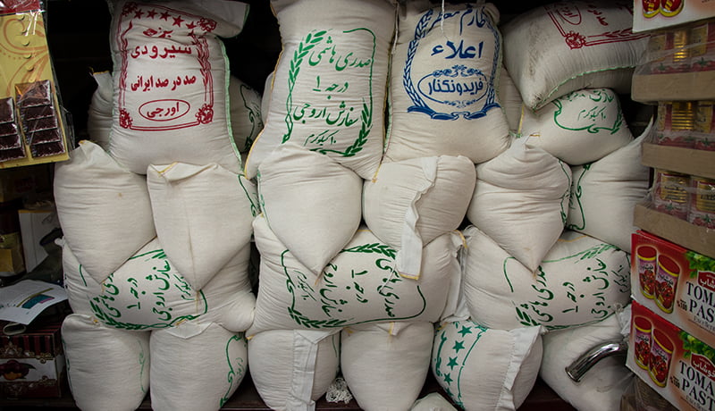 افزایش ۱۱۴ درصدی قیمت برنج ایرانی / برنج خارجی چند؟