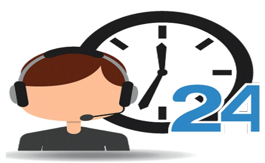 پشتیبانی 24 ساعته