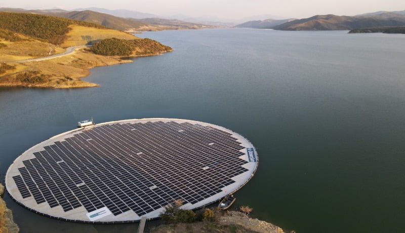 First floating solar power plant in Albania FN 04Dec21