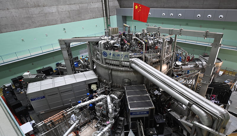 طرح بزرگ چینی‌ها برای انرژی پاک / خورشید مصنوعی در چین ساخته می‌شود
