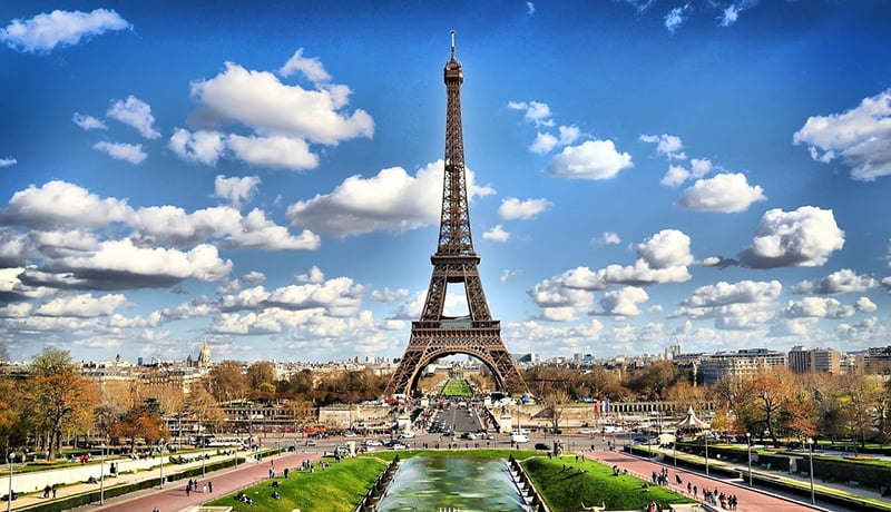 Sized Paris The most popular capital of the world