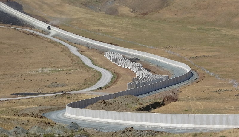 ترکیه ساخت دیوار مرزی خود با ایران را تقریبا به تمام رساند.