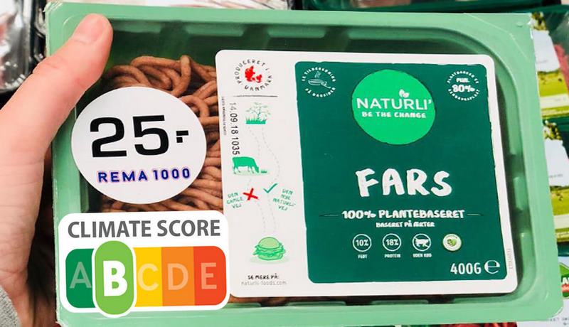 Climate score vegan label Copy