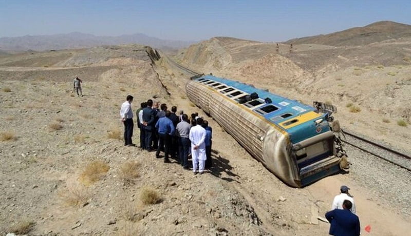 دستور بازداشت ۶ نفر در پی حادثه قطار مشهد-یزد / ۲۲ نفر کشته شدند