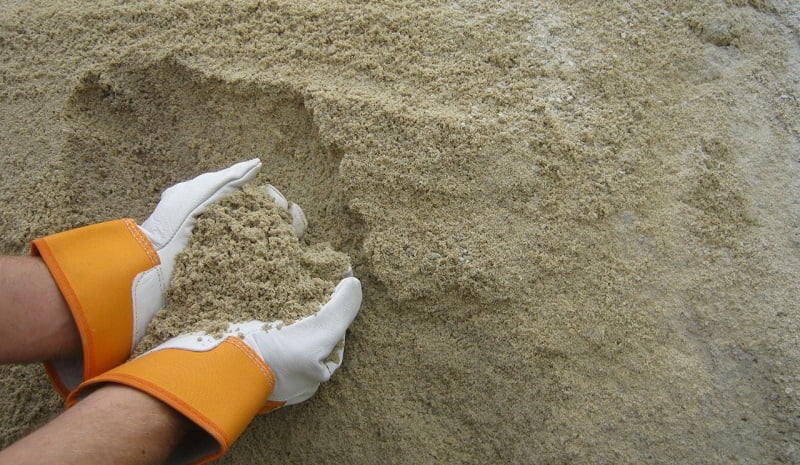 sand concrete