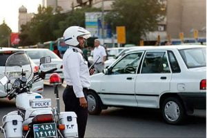 محدودیت ترافیکی در خیابان کارگر به دلیل وقوع آتش‌سوزی