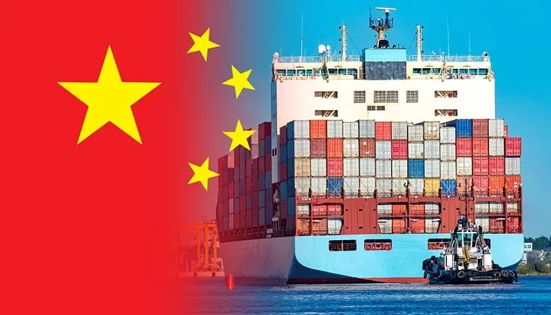 کاهش صادرات چین