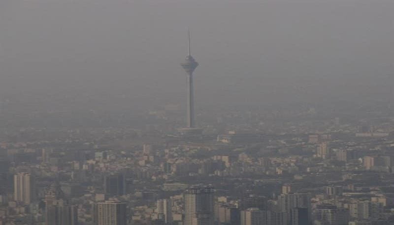 کیفیت هوای تهران ناسالم برای حساس‌ها