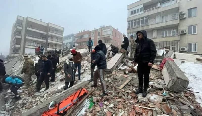 آوارگان زلزله ترکیه سوریه بهمن 1401