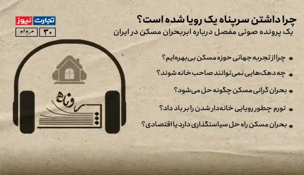 پادکست پرونده بحران مسکن