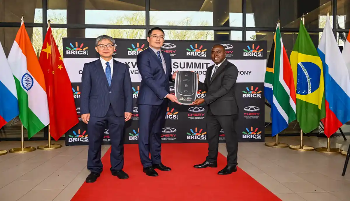 تیگو 8 پرو مکس در نشست سران قدرت‌های نوظهور اقتصادی  (BRICS)
