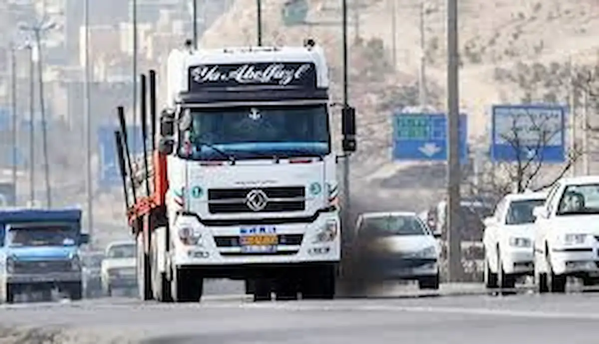 محدودیت تردد وسایل نقلیه سنگین در تهران