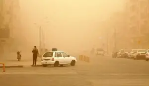 ایران در لیست ۵ کشور با بیشترین تاثیرپذیری از گرد و غبار