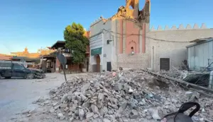 افزایش جان باختگان زلزله مراکش به ۸۲۲ نفر + عکس